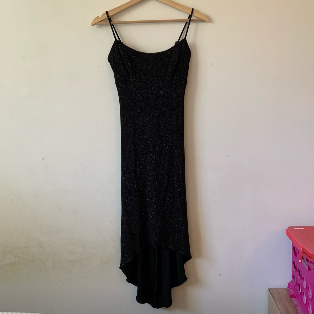 Vintage Sparkly Black Event Dress